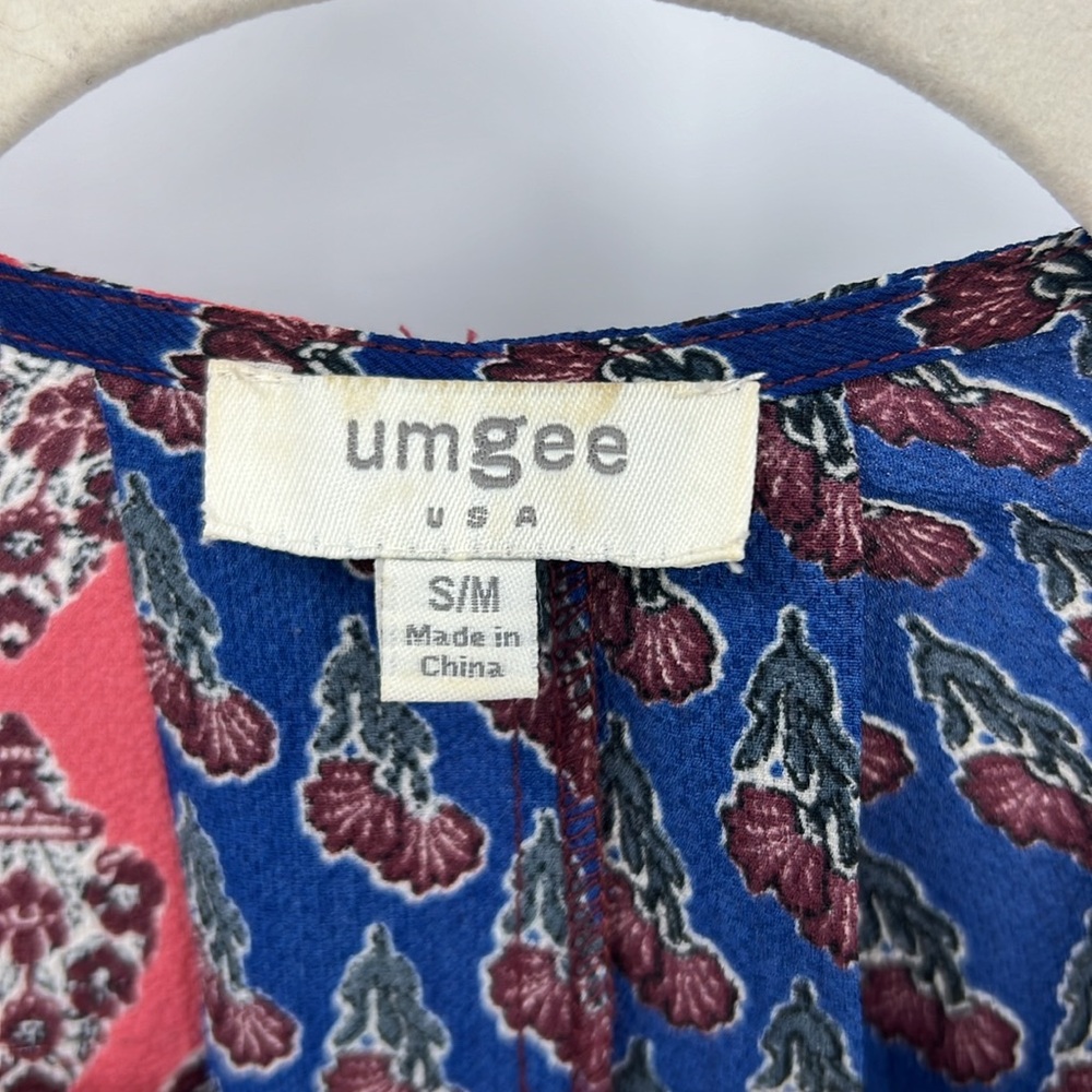 Umgee Patchwork, Open Front Cocoon Style Poncho K… - image 4